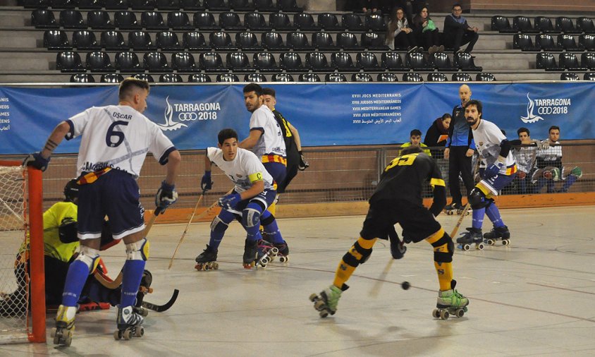 Partit entre el Cambrils CH i el Vila-seca disputat el passat dissabte al vespre