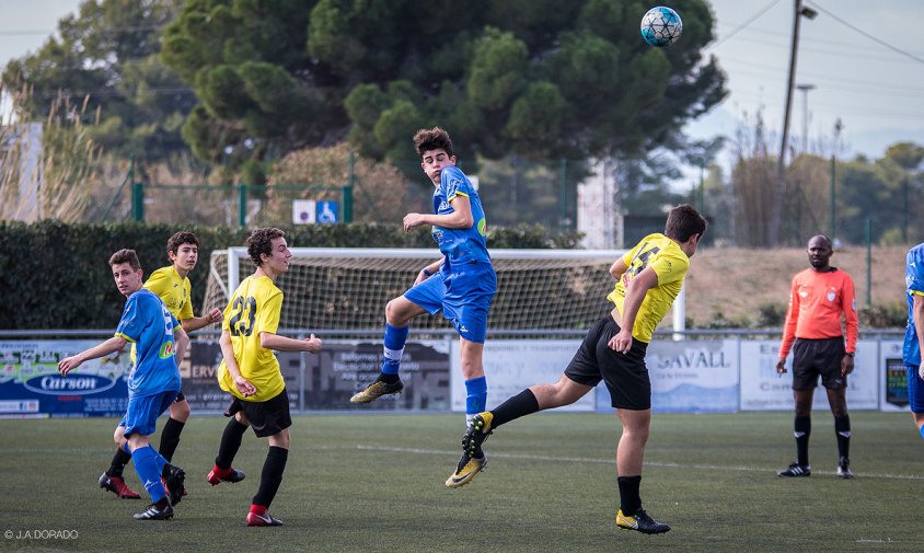 Partit del cadet C contra l'Escola FB Salou Costa Daurada