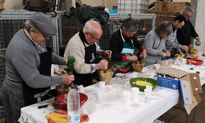 Imatge de la Festa de l'Oli de Vandellòs, aquest passat diumenge