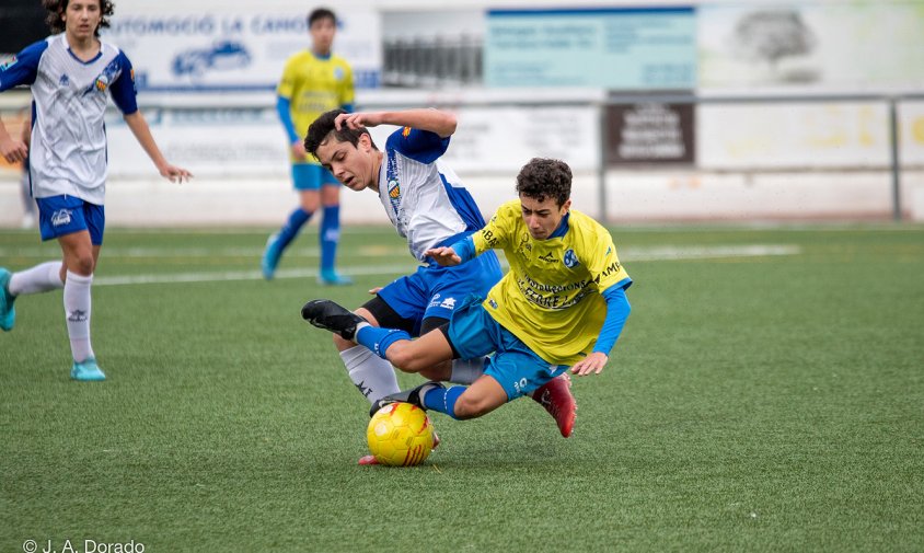 Imatge d'un dels partits disputats la passada jornada