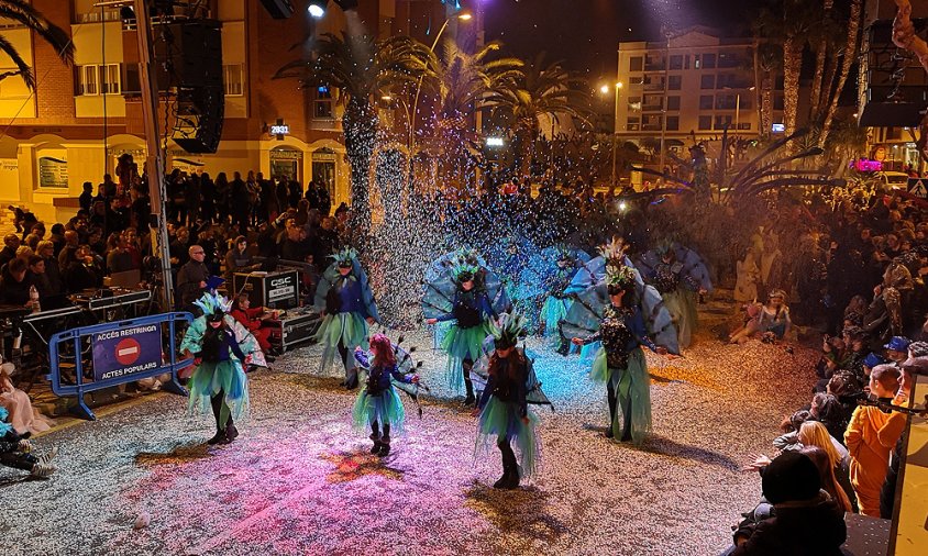 Guanyadors del concurs de comparses de l'any passat a l'Hospitalet de l'Infant