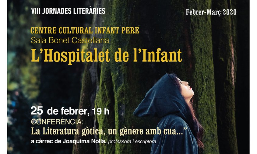 Imatge del cartell de les jornades literàries a l'Hospitalet de l'Infant