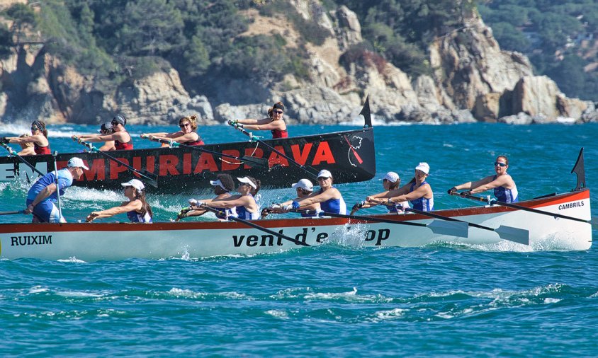 Imatge de la regata disputada a Lloret de Mar