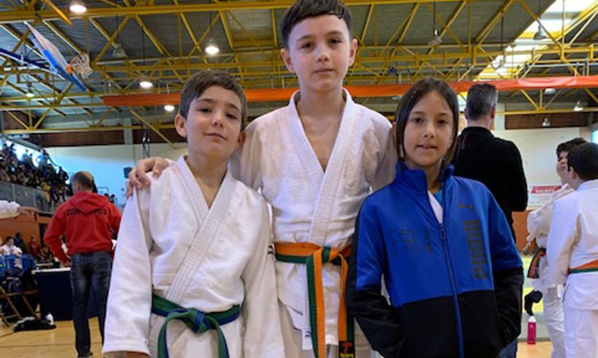 Els tres judokes cambrilencs que van obtenir medalla