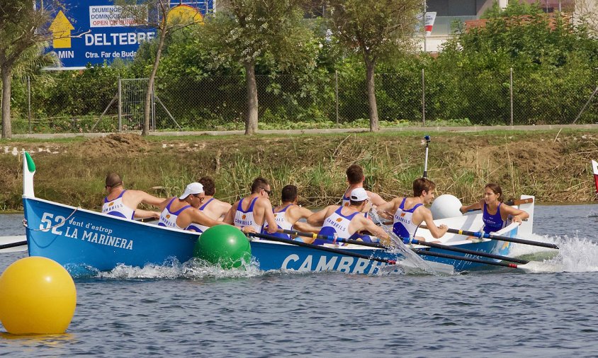 Tripulació de Vent d'Estrop en una competició