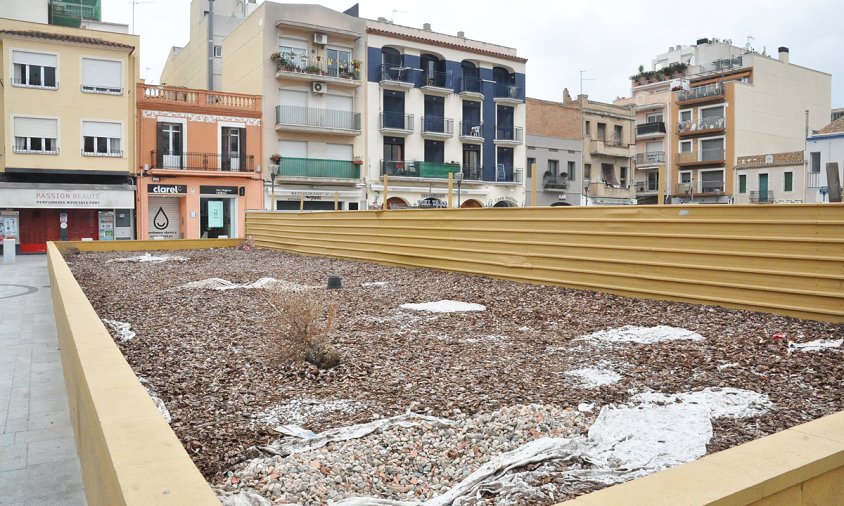 Plaça del Pòsit, aquest diumenge al migdia