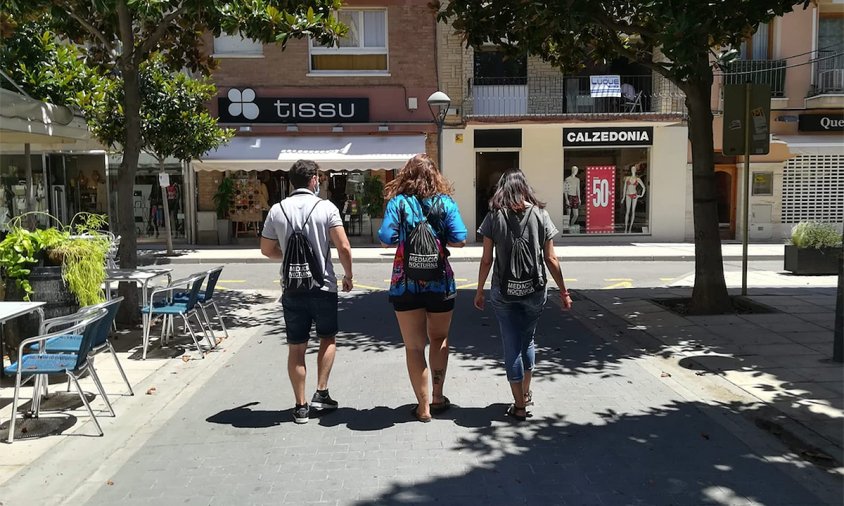 Equip de mediadors que actuarà per la zona del Port