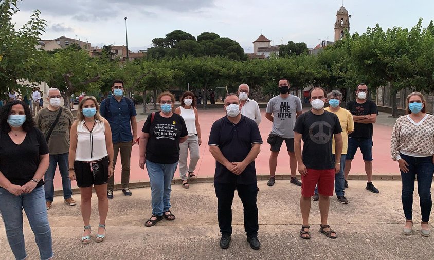 Els membres assistents al congrés comarcal d'Esquerra Republicana de Catalunya al Baix Camp