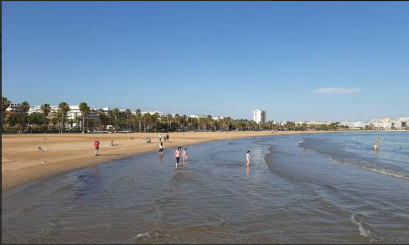 Imatge d'arxiu d'una de les platges del municipi de Salou