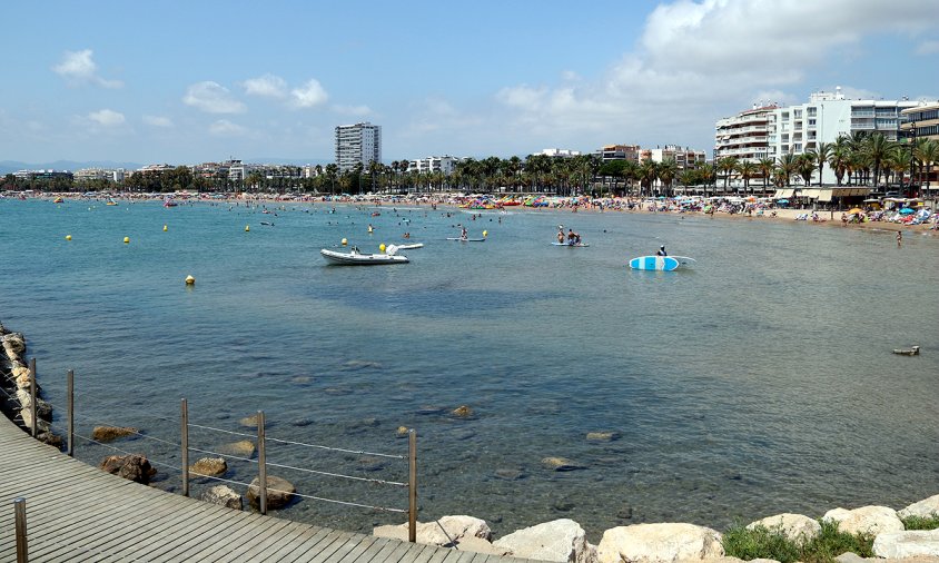 Imatge d'una part del litoral de Salou