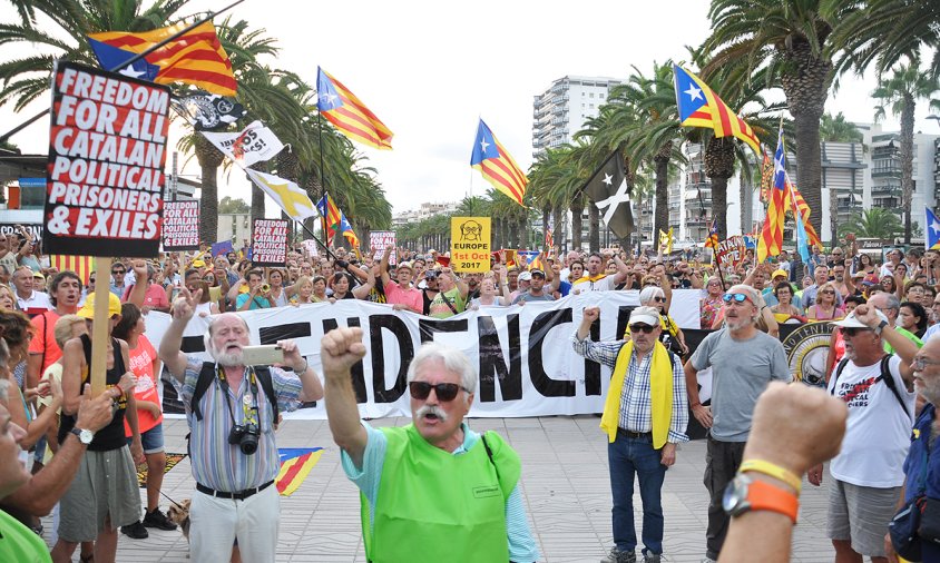 Imatge de la Passejada per la República a Salou, l'agost de l'any passat