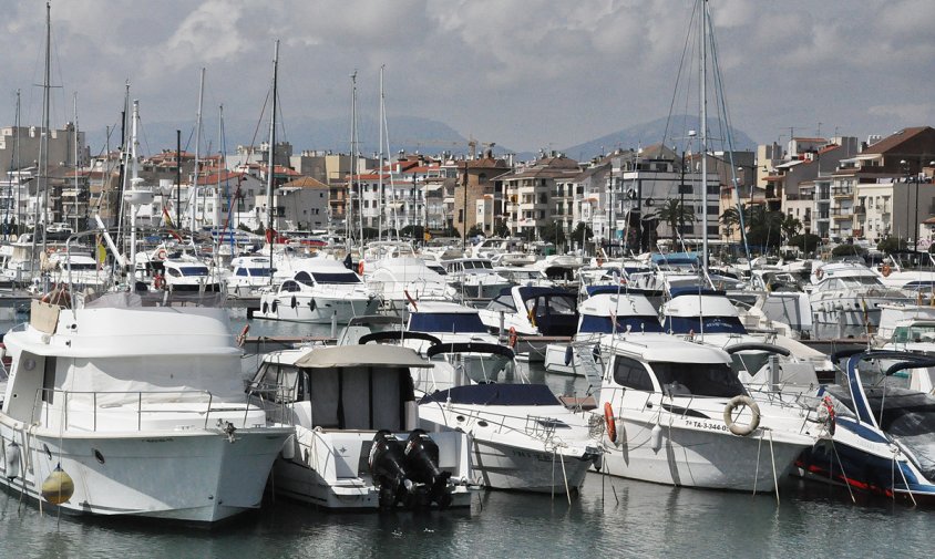 Port de Cambrils vist des de les instal·lacions del Club Nàutic