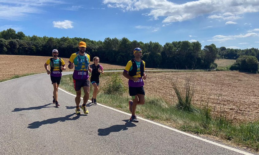 Inici del trail solidari en favor del Banc d'Aliments