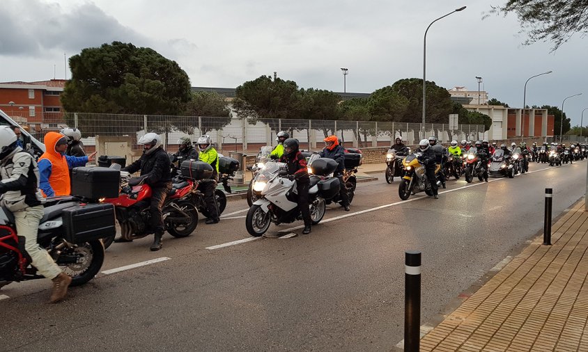 Imatge de la trobada motociclista