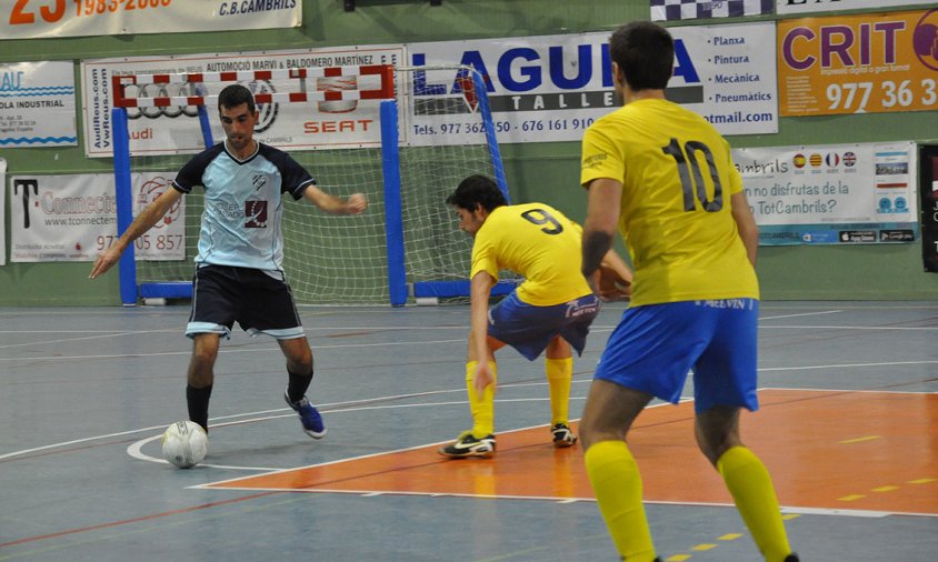 Partit de la primera volta de la lliga entre el CFS Mediterrani i l'Inter La Pineda, el passat mes de novembre