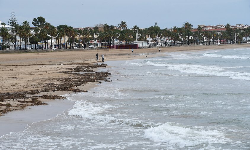 Platja del Regueral, aquest matí