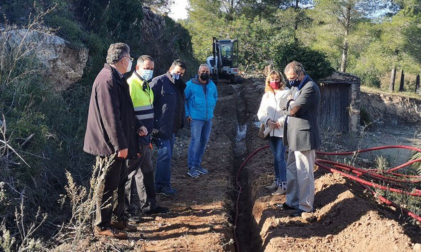 Visita d'obres dels representants municipals