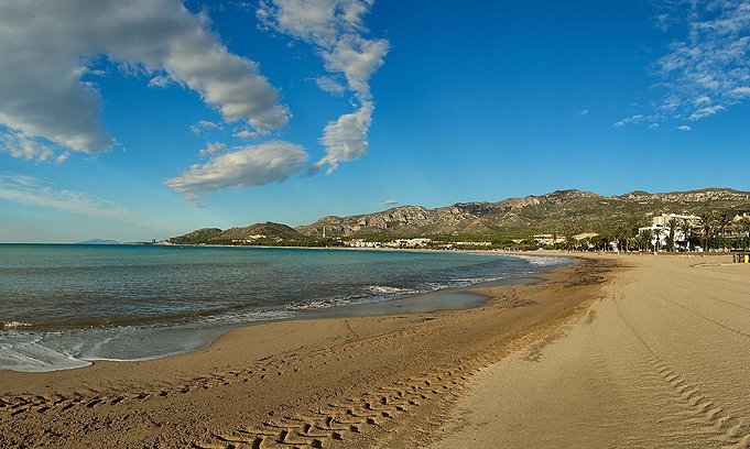 Imatge de la platja de l'Arenal