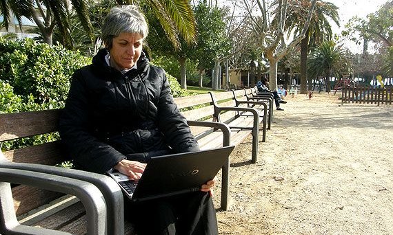 Des d'aquesta setmana es pot accedir a internet des del Parc del Pescador i del Pinaret