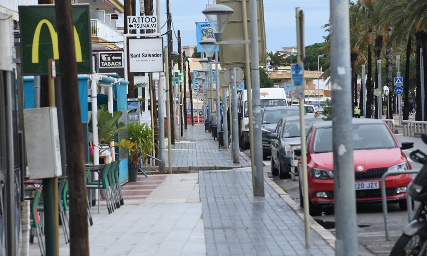 Es remodelarà la vorera nord de l'avinguda de la Diputació, entre la rambla de Jaume I i el Pi Rodó