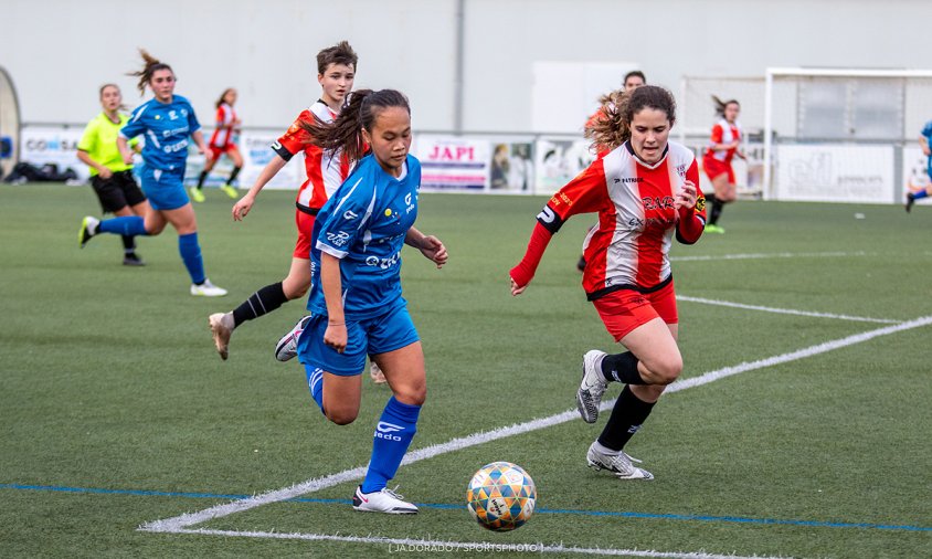 Partit del juvenil femení contra el Viladecans