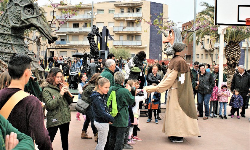 Festa d'inauguració del nou parc infantil (imatge de Teo Castillo)