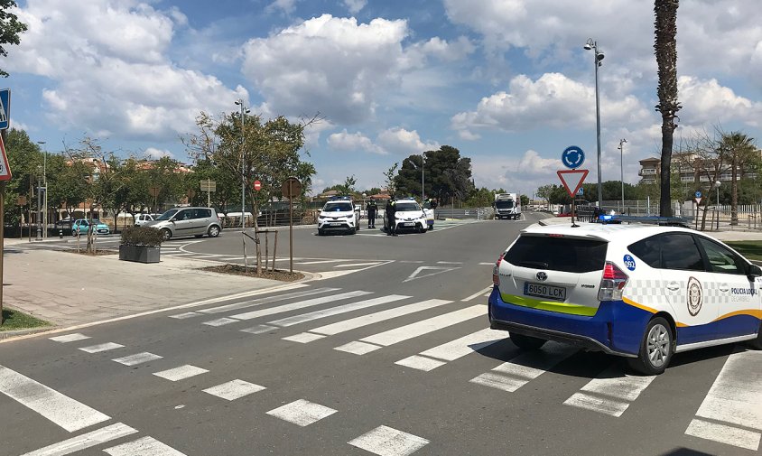 El sinistre va tenir lloc al pas de vianants del passeig la Salle amb la cruïlla amb l'avinguda del Baix Camp