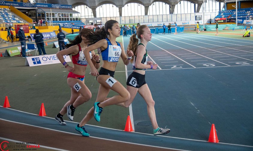 Emma Taggi va aconseguir la medalla d'or en els 1.000 metres llisos