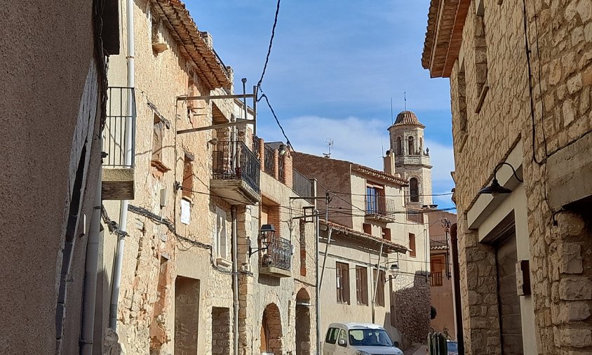 Imatge del poble de Capafonts, l'únic escollit de la comarca del Baix Camp i un dels tres que s'han triat del Camp de Tarragona