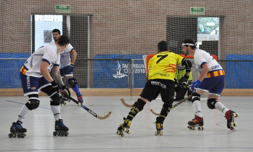 Partit entre el Cambrils CH i el Masquefa, disputat aquest passat dissabte a la tarda