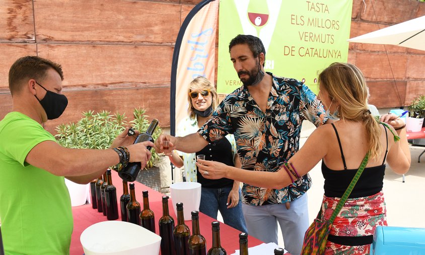 El tast es va fer a l'escenari del parc del Pescador, ahir al matí i migdia