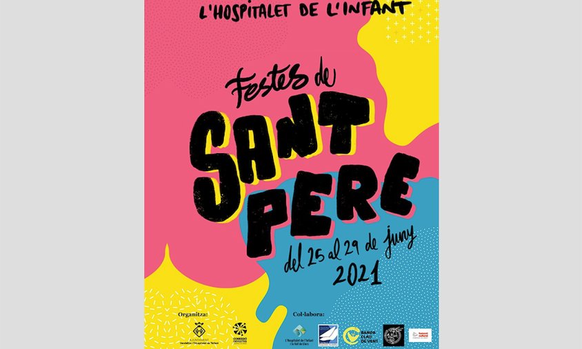 Cartell de la festa de Sant Pere de l'Hospitalet de l'Infant