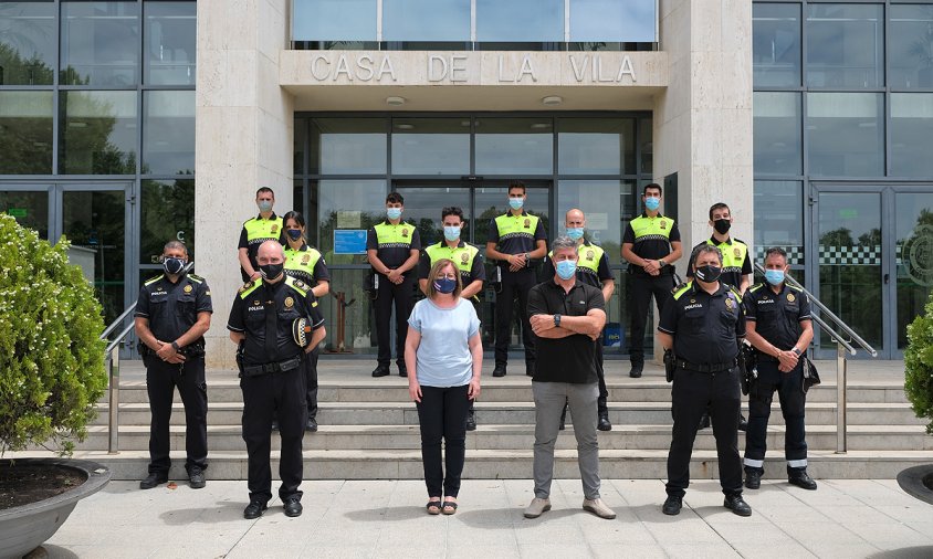 La plantilla de la Policia Local es reforça amb una dotzena de nous interins