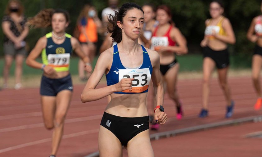 L'atleta Maria Taggi va aconseguir el campionat a la prova dels 1.500 metres llisos