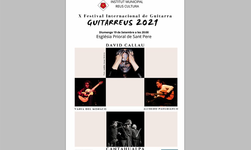 Cartell del X Festival Internacional de Guitarra