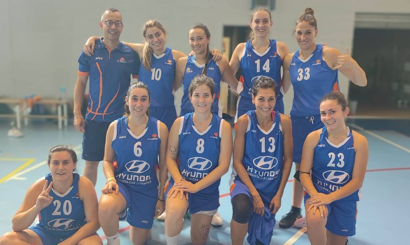 Equip sènior femení del CB Cambrils