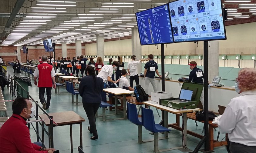 Disputa del campionat d'Espanya de Pistola d'Aire en la modalitat olímpica 10 metres, el passat 30 d'octubre