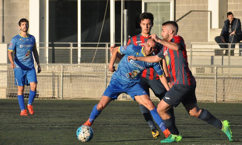 Partit de la primera volta de la lliga entre el Cambrils Unió i el Batea, disputat el passat desembre