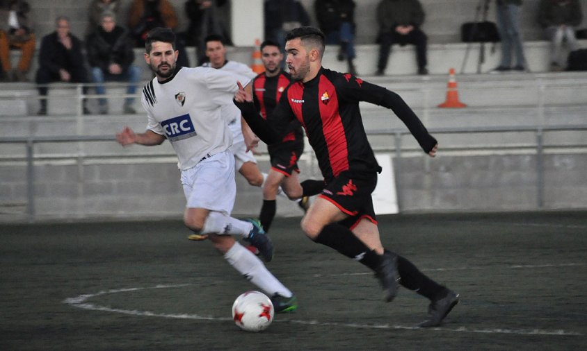 Partit de la primera volta de la lliga entre el Reus B Cambrils i l'Horta, disputat el passat desembre