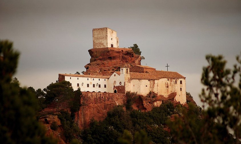 Imatge de l'Ermita de la Mare de Déu de la Roca de Mont-roig del Camp