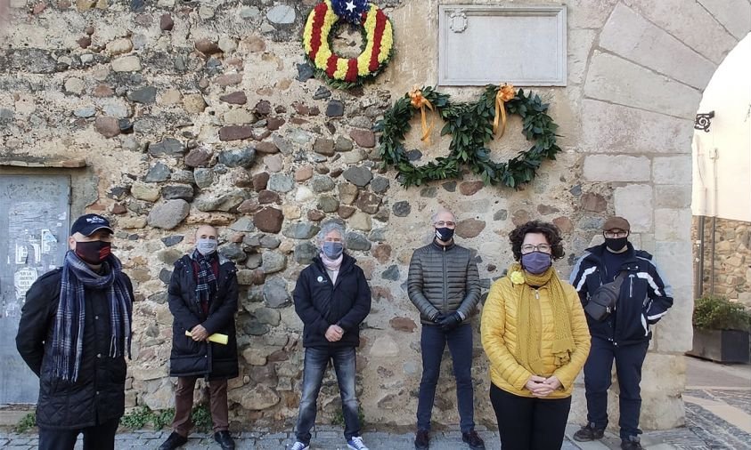 Un moment de la commemoració del Setge per part de l'ANC, l'any passat