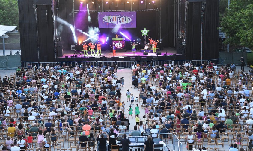 Concert inicial de la darrera edició del Festival Internacional de Música, amb el grup El Pot Petit