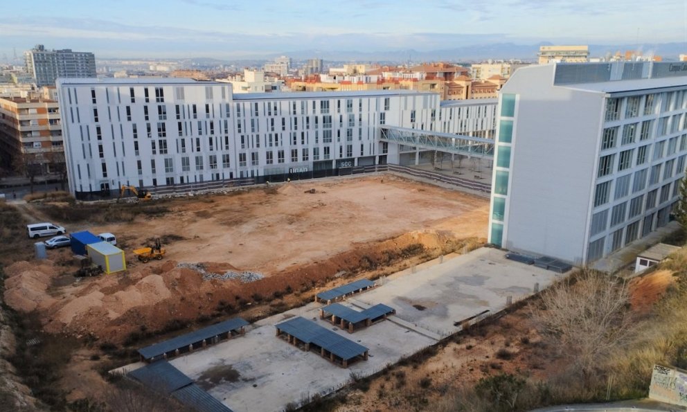 Comencen les obres del nou espai lúdic del campus Catalunya de la URV amb un cost de gairebé 260.000 euros