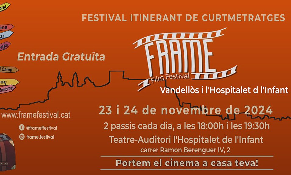 Vandellòs i l'Hospitalet de l'Infant serà una de les seus del FRAME Film Festival, aquest cap de setmana